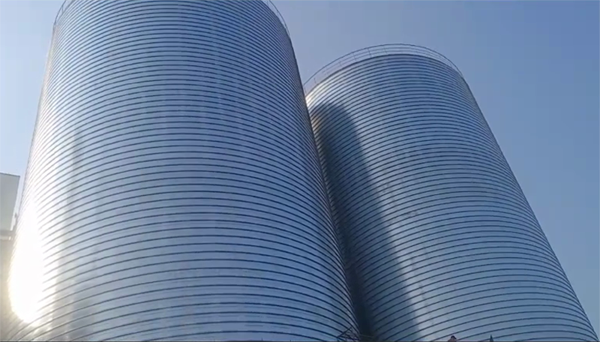 贡觉2座混凝土高架卷板仓