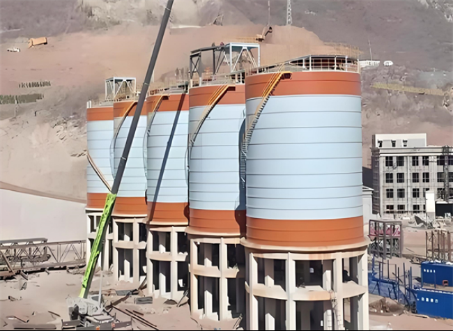 贡觉高架钢板仓